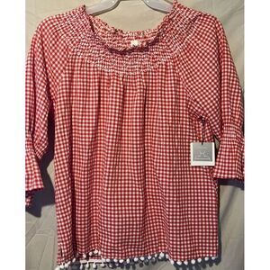 Rafaella Weekend Women's Off The Shoulder Top Great Style‎ And Color Size XL New